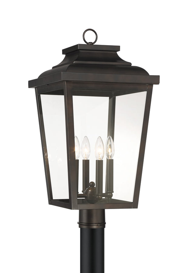 Minka-Lavery - 72177-189-C - Four Light Post Mount - Irvington Manor - Chelesa Bronze