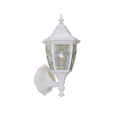 Designers Fountain - 2462-WH - One Light Wall Lantern - Builder Cast Aluminum - White