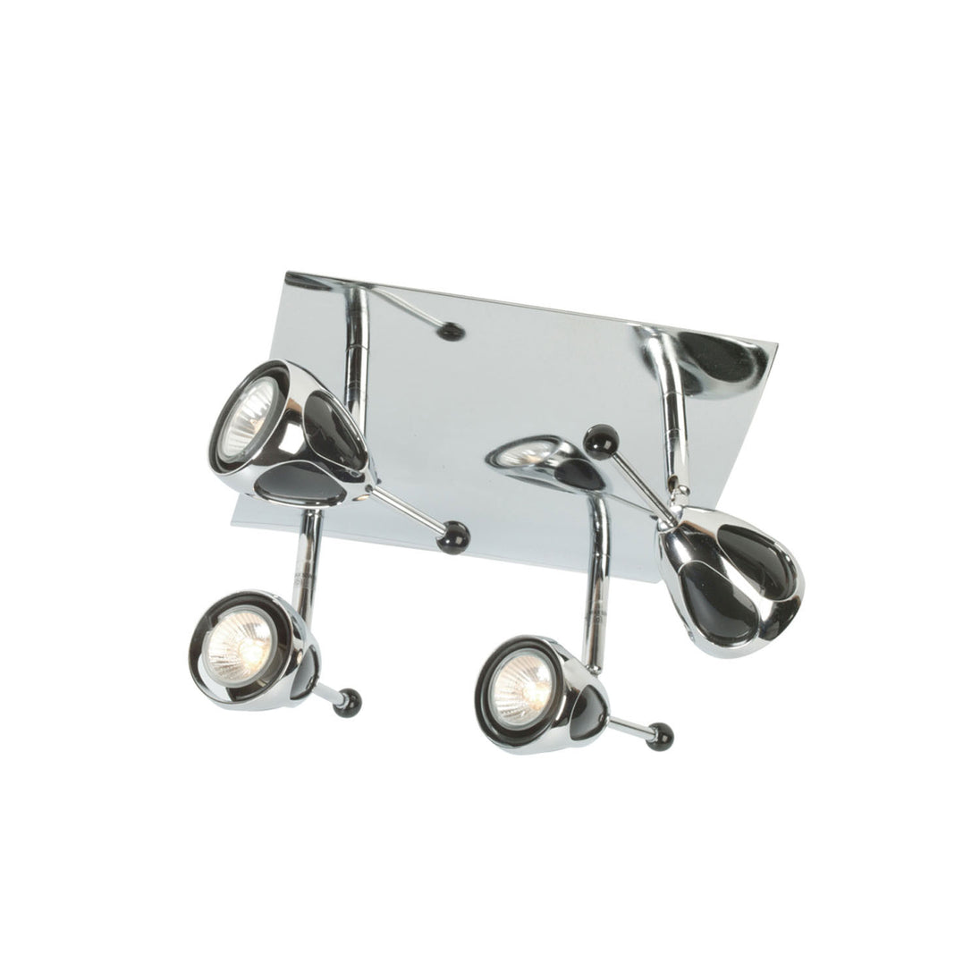 Eurofase - 12402-021 - Four Light Flushmount - Mir - Chrome