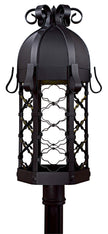 Minka-Lavery - 9246-1-66-PL - One Light Outdoor Post Mount - Montalbo - Coal