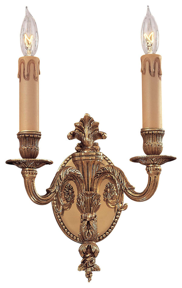 Metropolitan - N9812 - Two Light Wall Sconce - Metropolitan - Renaissance Gold