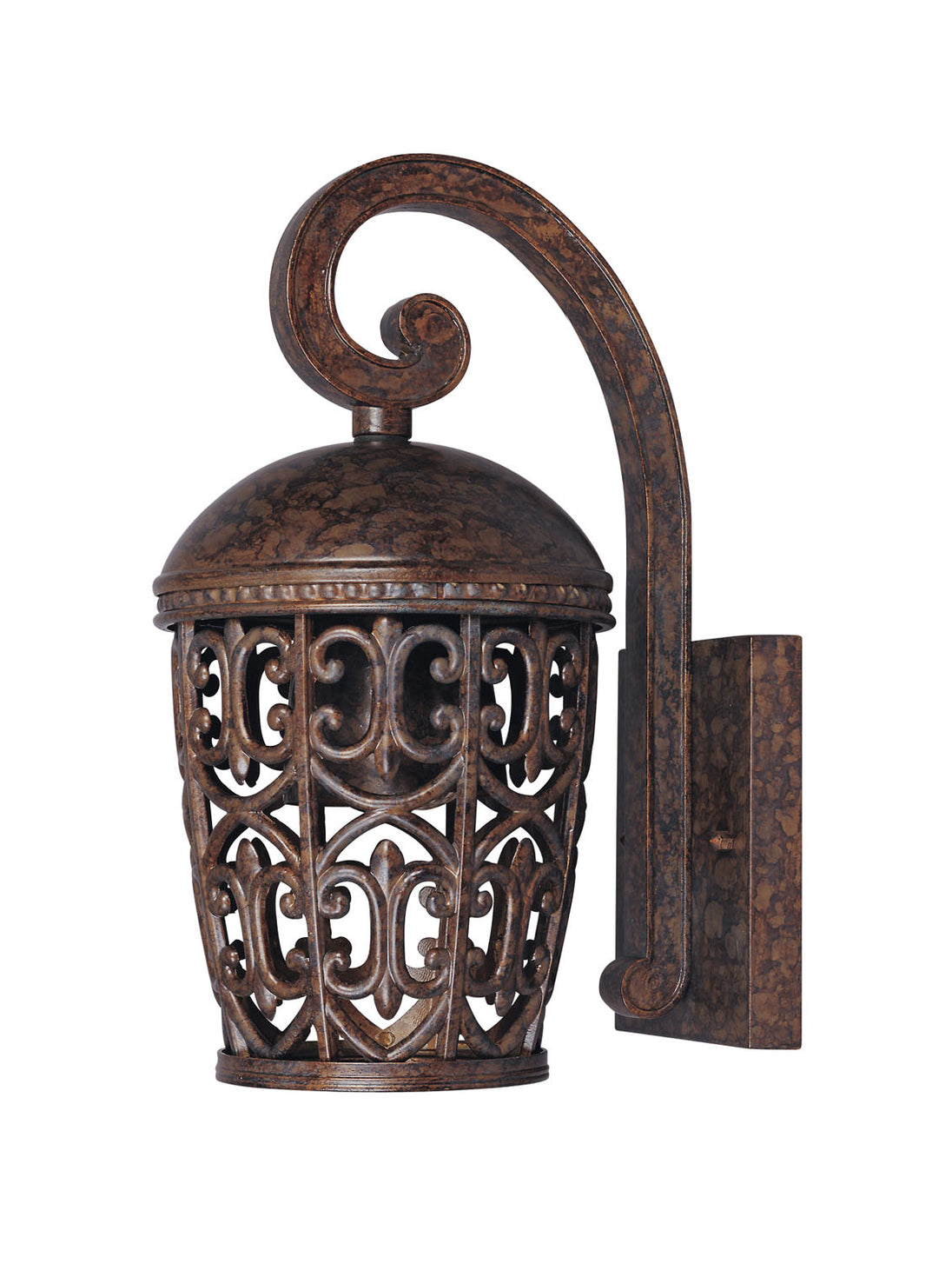 Designers Fountain - 97591-BU - One Light Wall Lantern - Amherst - Burnt Umber