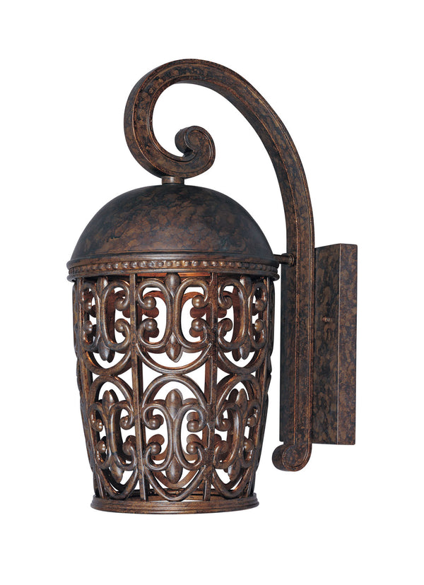 Designers Fountain - 97592-BU - One Light Wall Lantern - Amherst - Burnt Umber