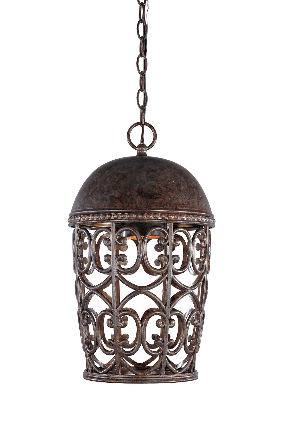 Designers Fountain - 97594-BU - One Light Hanging Lantern - Amherst - Burnt Umber