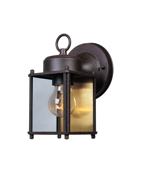 Designers Fountain - 1161-RP - One Light Wall Lantern - Basic Porch - Rust Patina