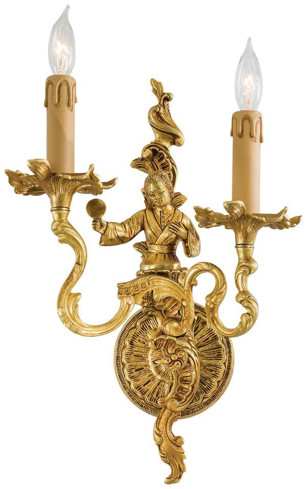 Metropolitan - N950398 - Two Light Wall Sconce - Metropolitan - Sunset Gold