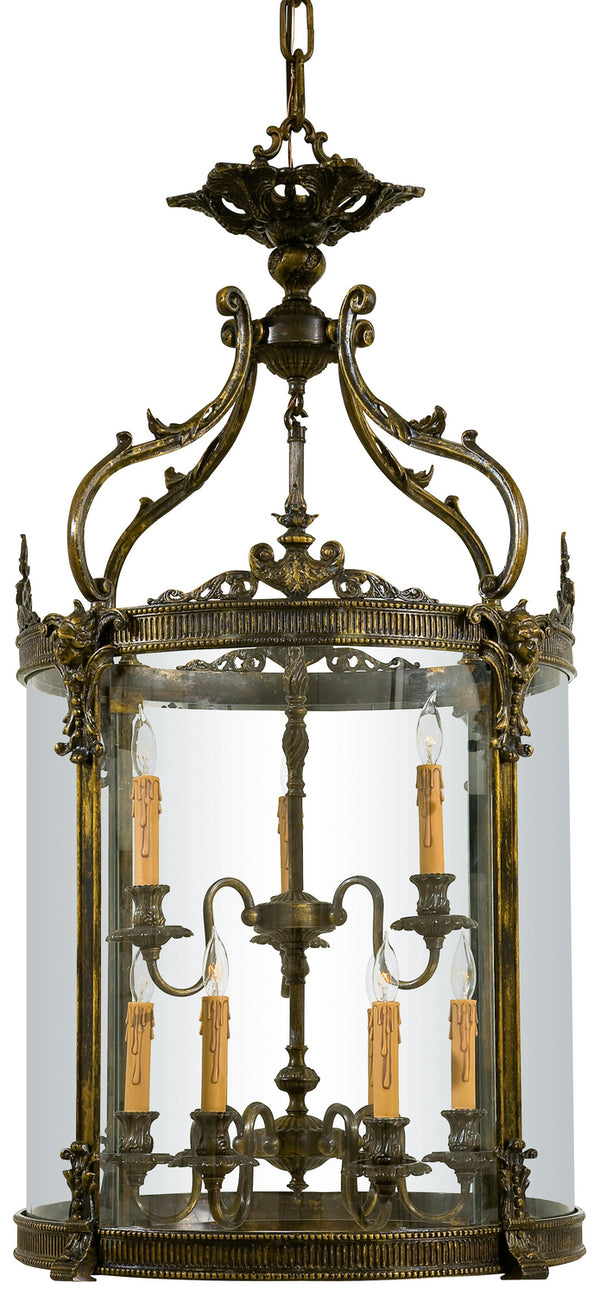 Metropolitan - N952009 - Nine Light Foyer Pendant - Metropolitan - Oxide French Gold