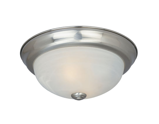 Designers Fountain - 1257L-SP-AL - Three Light Flushmount - Decorative Flushmount - Satin Platinum