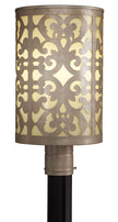 Minka-Lavery - 1496-252-PL - One Light Post Mount - Nanti - Nanti Chanpagne Silver