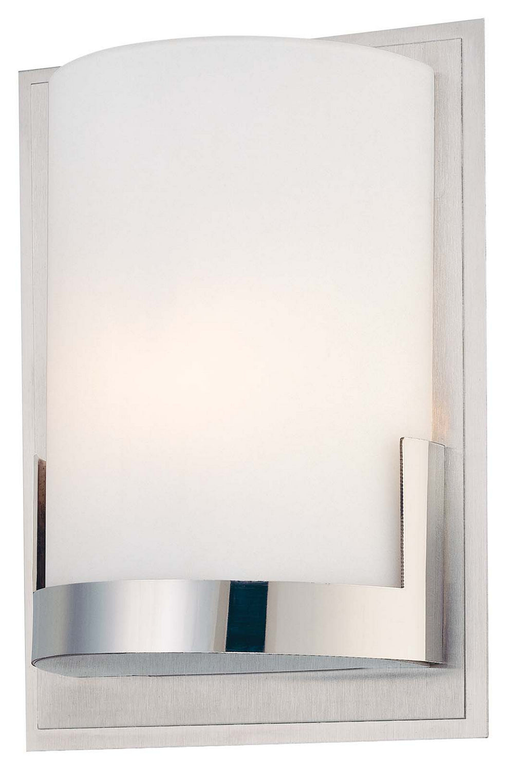 George Kovacs - P5951-077 - One Light Wall Sconce - Convex - Chrome