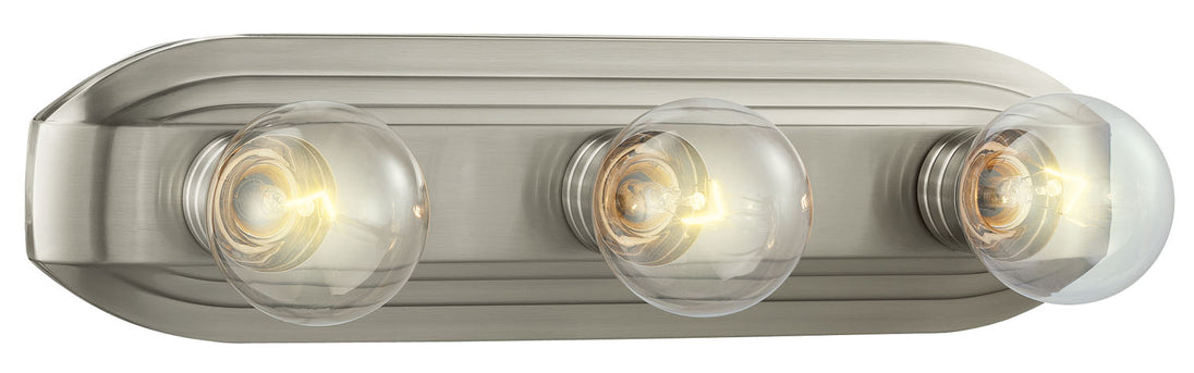 Designers Fountain - 6613-BN - Three Light Bath Bar - Value Bath/Vanity - Brushed Nickel