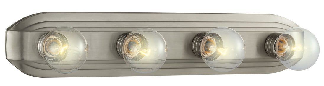 Designers Fountain - 6614-BN - Four Light Bath Bar - Value Bath/Vanity - Brushed Nickel