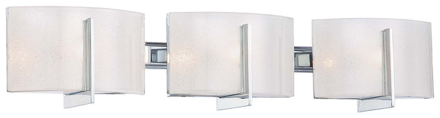 Minka-Lavery - 6393-77 - Three Light Bath - Clarte - Chrome