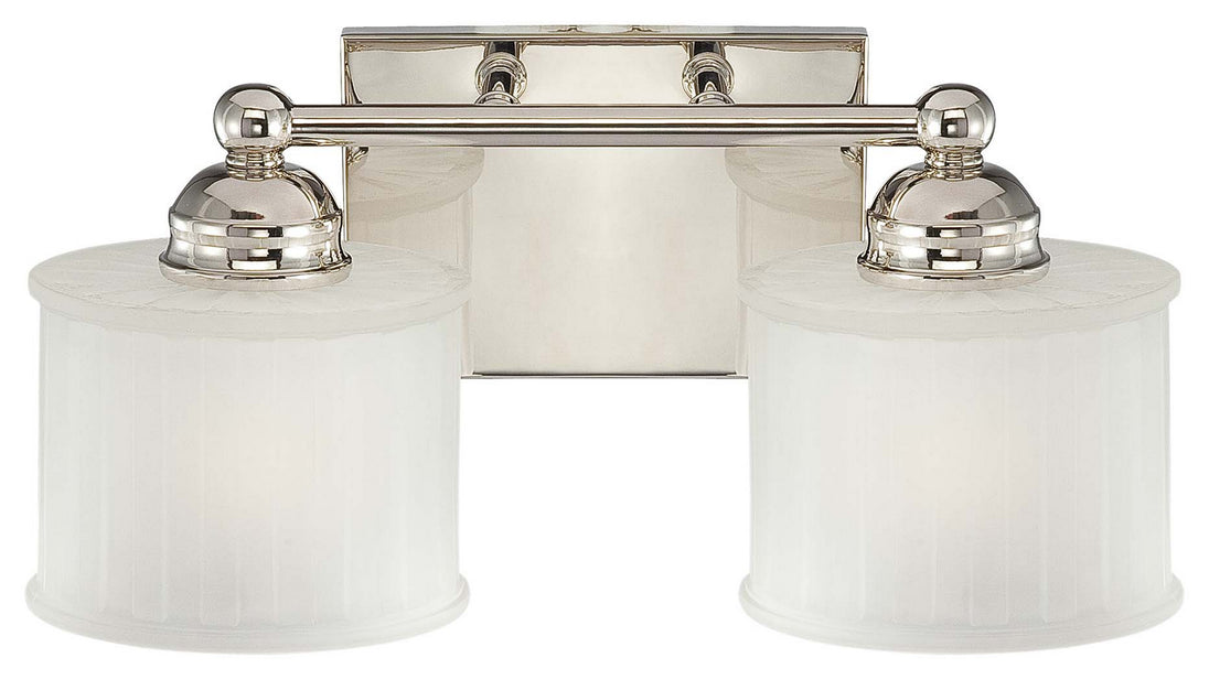 Minka-Lavery - 6732-1-613 - Two Light Bath - 1730 Series - Polished Nickel