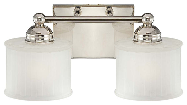 Minka-Lavery - 6732-1-613 - Two Light Bath - 1730 Series - Polished Nickel