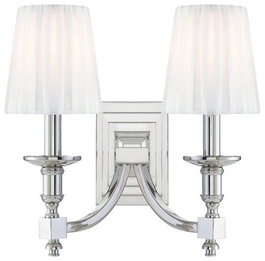 Metropolitan - N2642-613 - Two Light Wall Sconce - Continental Classics - Polished Nickel