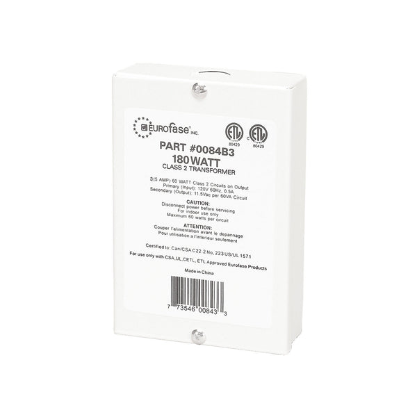 Eurofase - 0084B3 - Transformer - Transformer - White