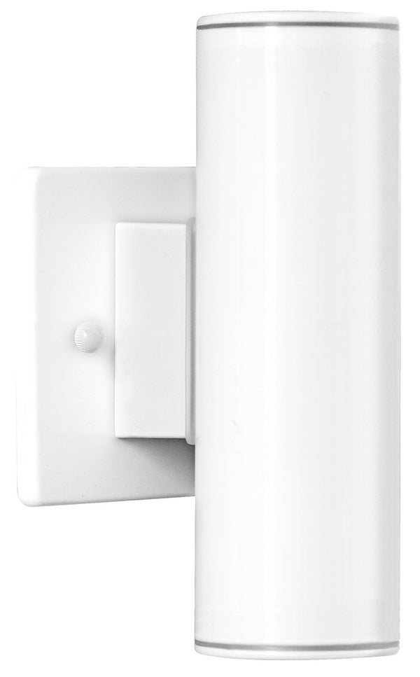 Eglo USA - 84004A - Two Light Outdoor Wall Mount - Riga - White