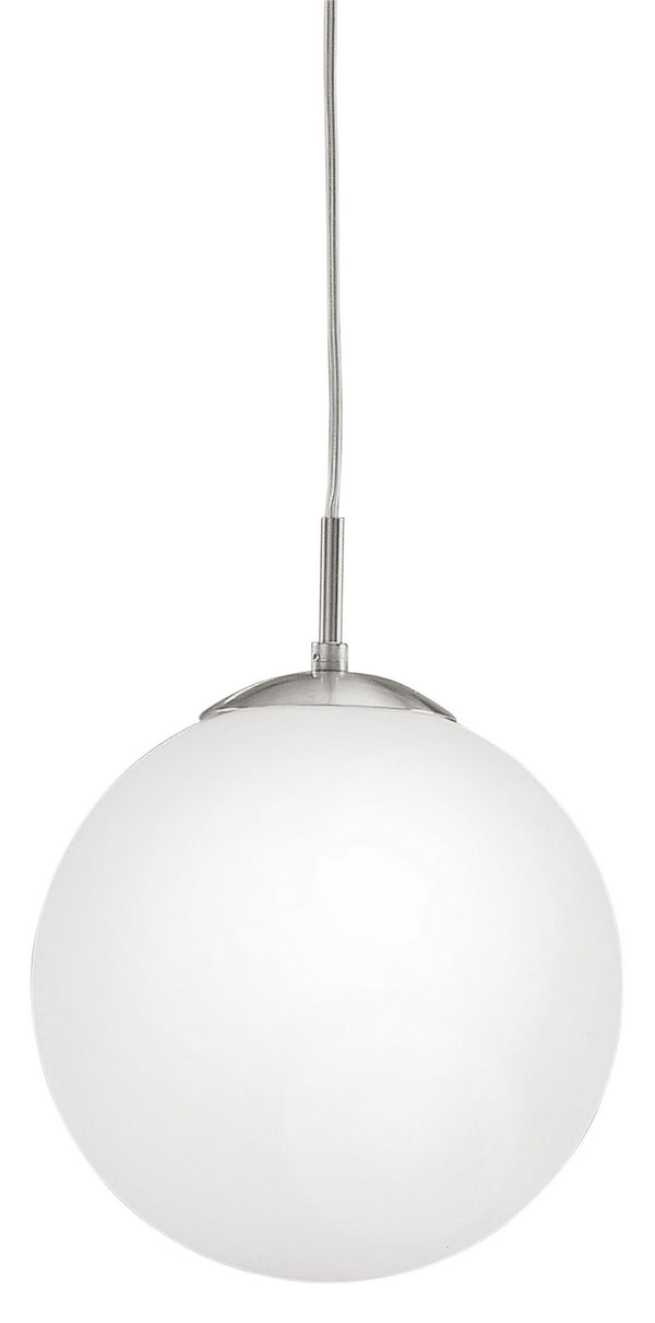 Eglo USA - 85262A - One Light Pendant - Rondo - Matte Nickel