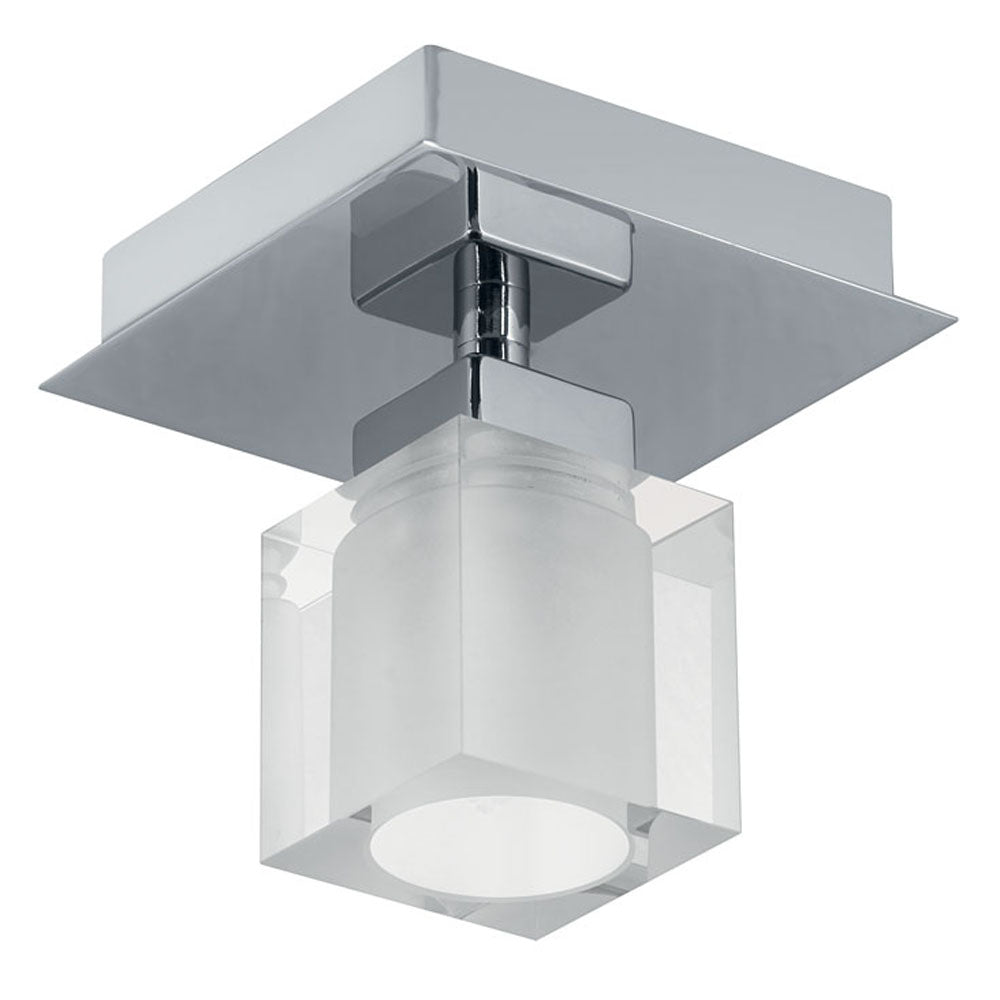 Eglo USA - 90117A - One Light Ceiling Mount - Bantry - Matte Nickel