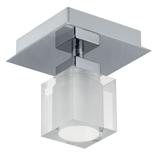 Eglo USA - 90117A - One Light Ceiling Mount - Bantry - Matte Nickel
