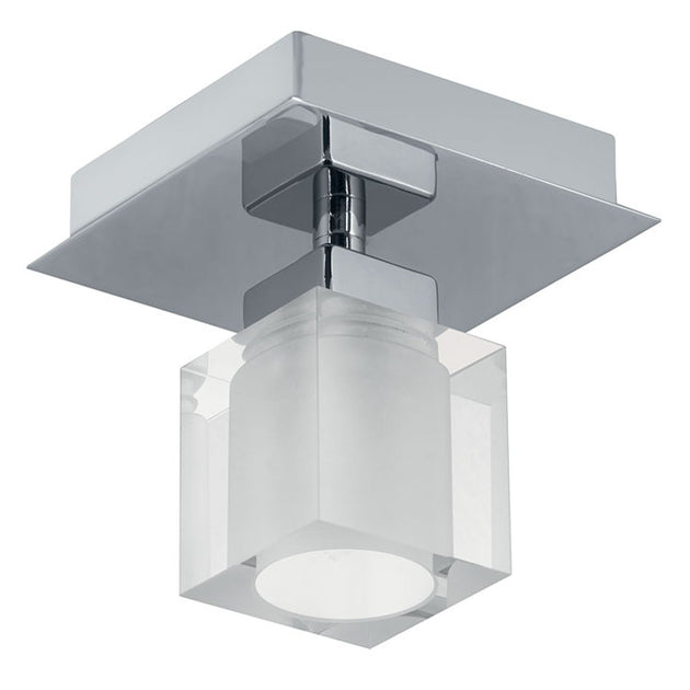 Eglo USA - 90117A - One Light Ceiling Mount - Bantry - Matte Nickel