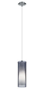 Eglo USA - 90304A - One Light Mini Pendant - Pinto Nero - Matte Nickel