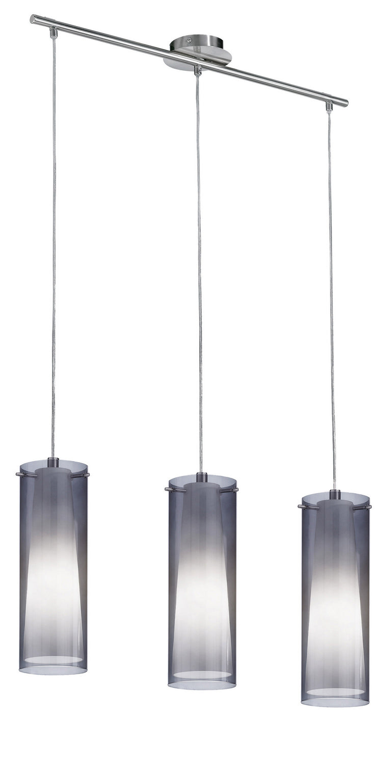 Eglo USA - 90305A - Three Light Pendant - Pinto Nero - Matte Nickel