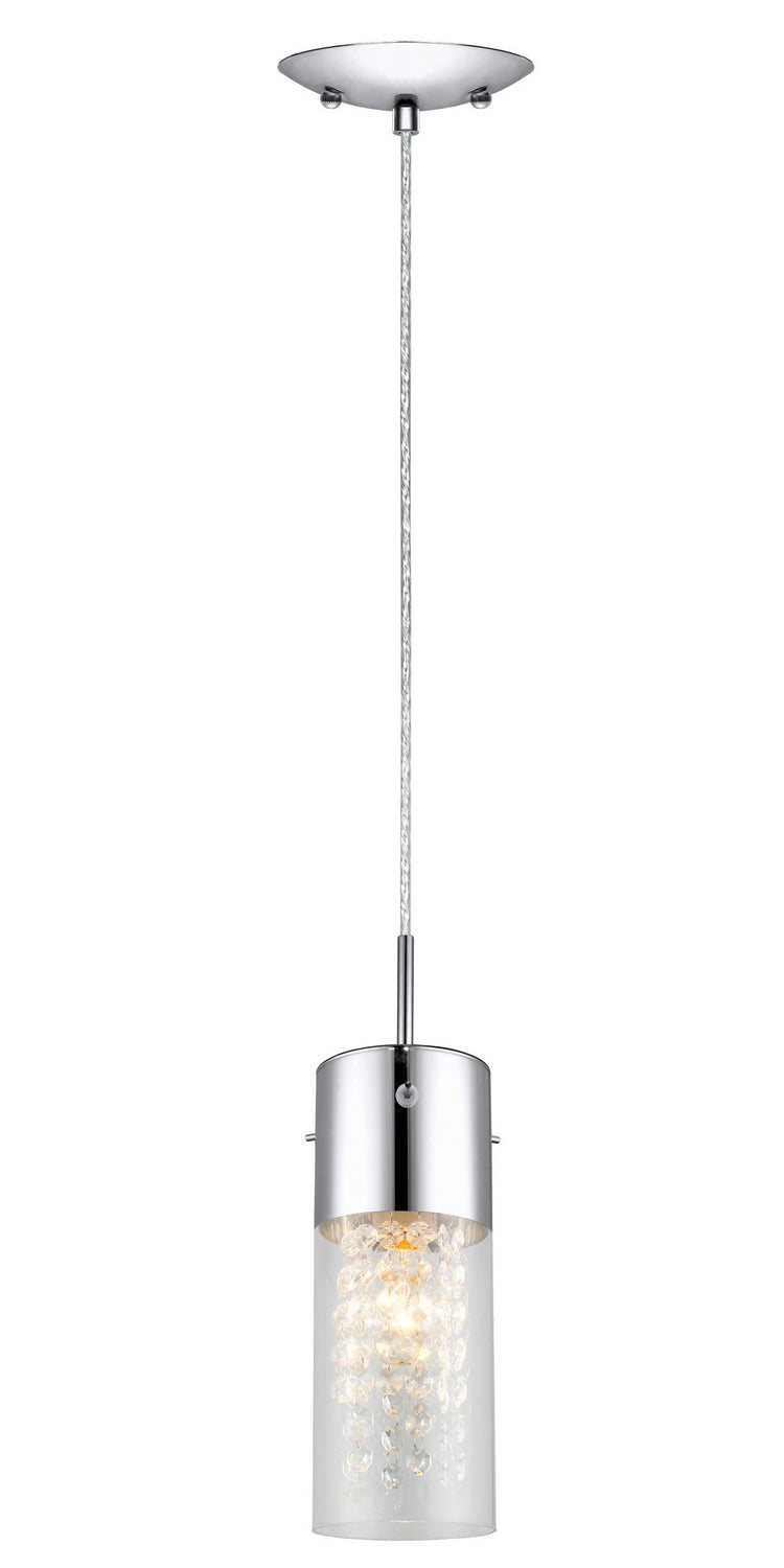 Eglo USA - 90695A - One Light Pendant - Diamond - Chrome