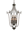 Golden - 6427-9 RBZ - Nine Light Foyer Pendant - Multi-Family - Rubbed Bronze