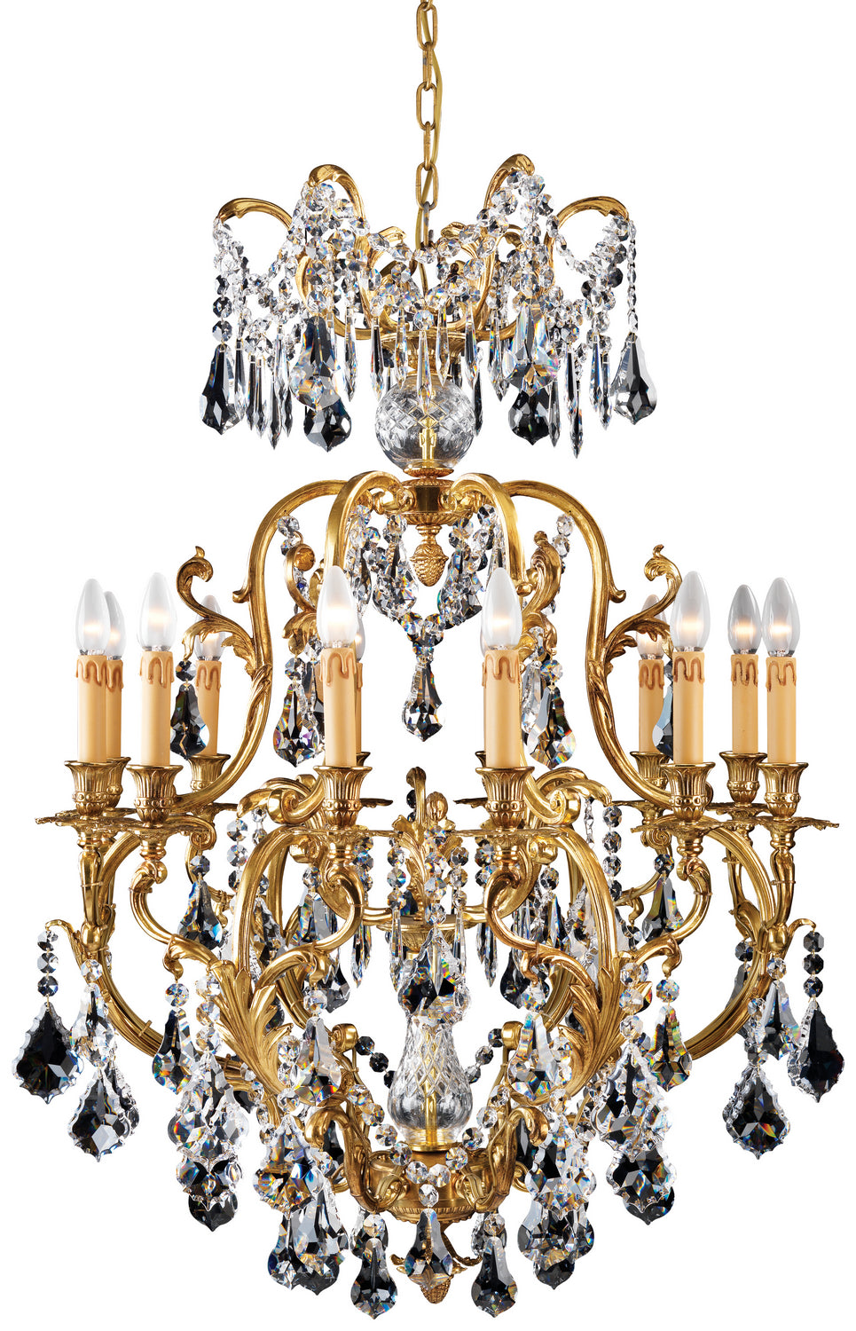 Metropolitan - N9701 - 12 Light Chandelier - Metropolitan - French Gold