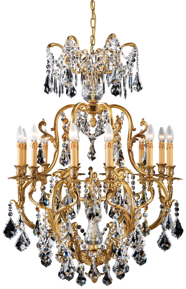 Metropolitan - N9701 - 12 Light Chandelier - Metropolitan - French Gold