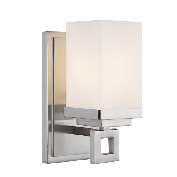 Golden - 4444-BA1 PW - One Light Bath Vanity - Nelio - Pewter