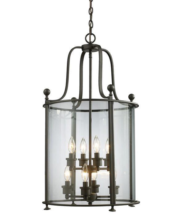 Z-Lite - 135-8 - Eight Light Chandelier - Wyndham - Bronze