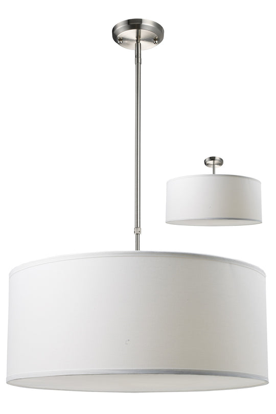 Z-Lite - 171-24W-C - Three Light Pendant - Albion - Brushed Nickel