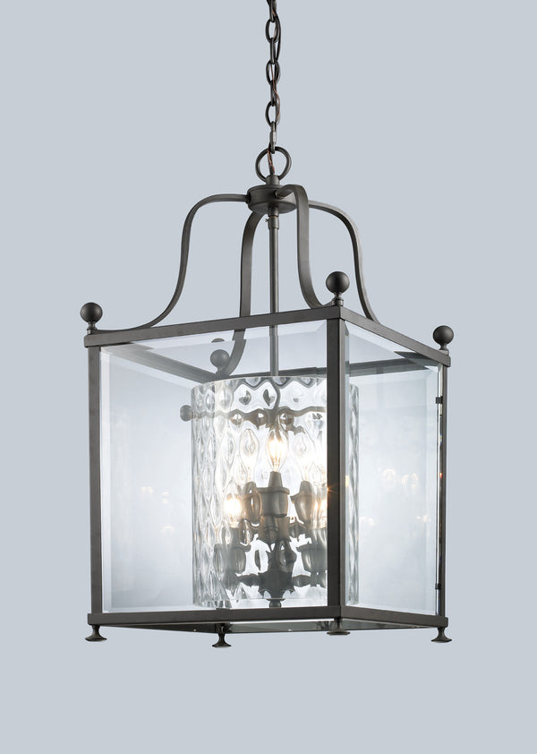 Z-Lite - 177-6 - Six Light Chandelier - Fairview - Bronze