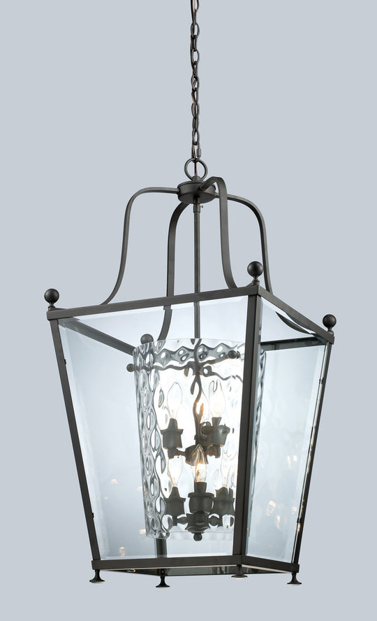 Z-Lite - 179-6 - Six Light Chandelier - Ashbury - Bronze