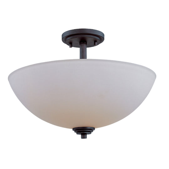 Z-Lite - 314SF-BRZ - Three Light Semi Flush Mount - Chelsey - Bronze