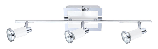 Eglo USA - 200097A - Three Light Track Light - Eridan - Chrome/Shiny White