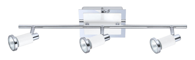 Eglo USA - 200097A - Three Light Track Light - Eridan - Chrome/Shiny White
