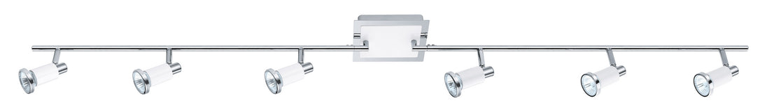 Eglo USA - 200121A - Six Light Track Light - Eridan - Chrome/Shiny White