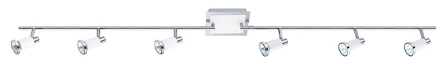 Eglo USA - 200121A - Six Light Track Light - Eridan - Chrome/Shiny White