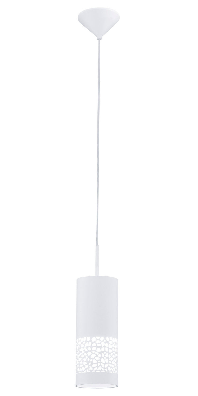 Eglo USA - 91414A - One Light Mini Pendant - Carmelia - White