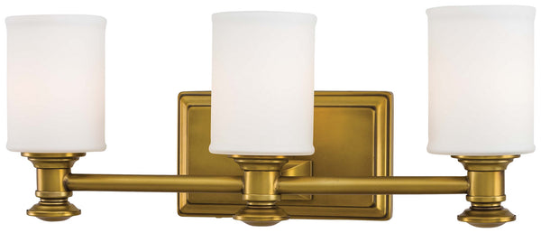 Minka-Lavery - 5173-249 - Three Light Bath - Harbour Point - Liberty Gold