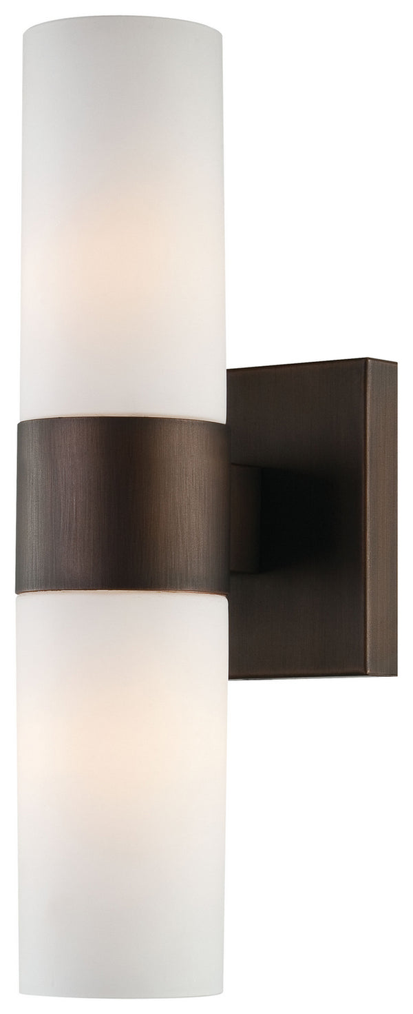 Minka-Lavery - 6212-647 - Two Light Wall Sconce - Copper Bronze Patina