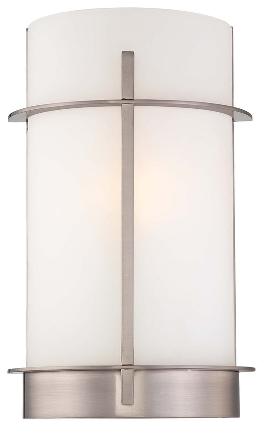 Minka-Lavery - 6460-84 - One Light Wall Sconce - Brushed Nickel