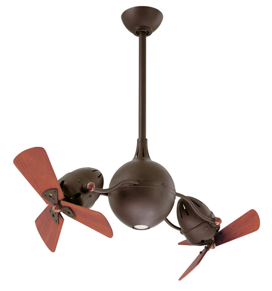 Matthews Fan Company - AQ-TB-WD - 38"Ceiling Fan - Acqua - Textured Bronze