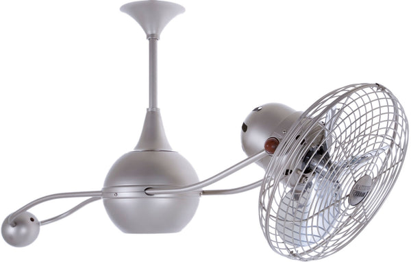 Matthews Fan Company - B2K-BN-MTL - 40"Ceiling Fan - Brisa 2000 - Brushed Nickel