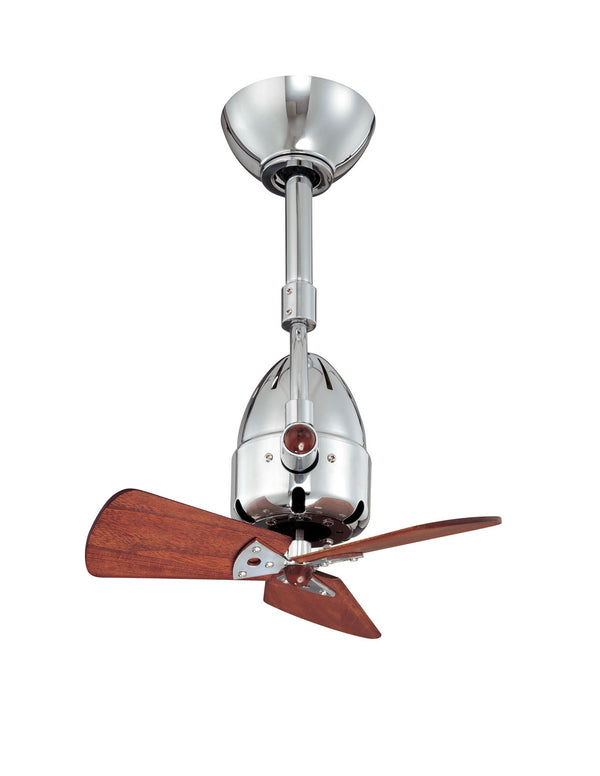 Matthews Fan Company - DI-CR-WD - 16"Ceiling Fan - Diane - Polished Chrome