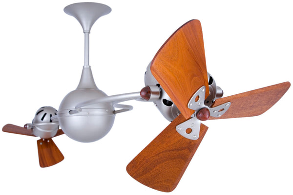 Matthews Fan Company - IV-BN-WD - 53"Ceiling Fan - Italo Ventania - Brushed Nickel